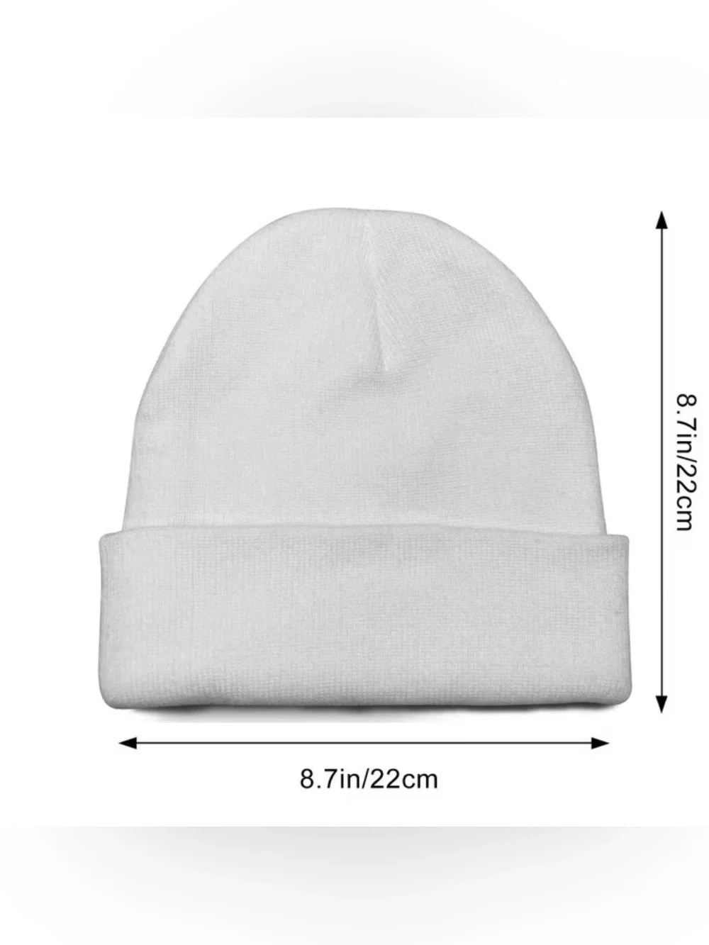💥 Graffiti Art Bright Multicolored Urban Flip Knit Beanie